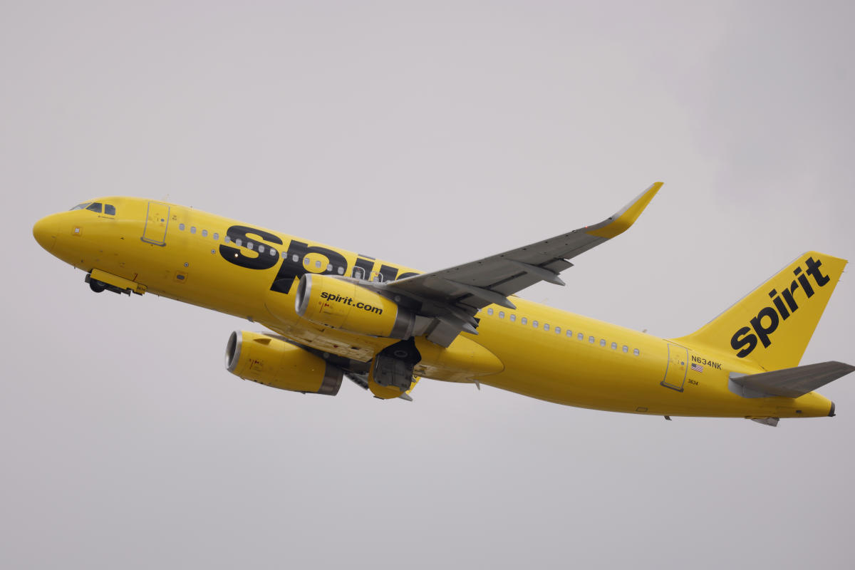 Spirit Airlines stock plunges 60% as the company reportedly prepares to file for bankruptcy